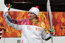 Сергей Зуев принял участие в эстафете Олимпийского огня