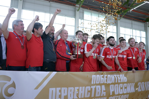 КПРФ-2 - победитель Высшей лиги сезона 2017/18 КПРФ-2 - победитель Высшей лиги сезона 2017/18