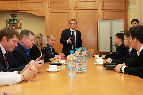 В Администрации Екатеринбурга провели торжественный прием наших олимпийцев