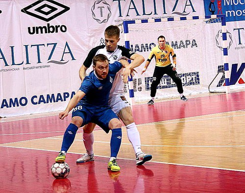 Фотоотчет третьего матча Динамо-Самара - Синара