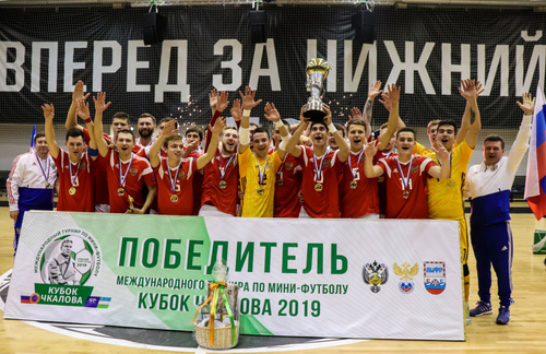 Сборная России U-19 - Победитель Кубка Чкалова