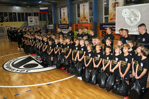 В «Синаре» прошло посвящение в юные футболисты В «Синаре» прошло посвящение в юные футболисты