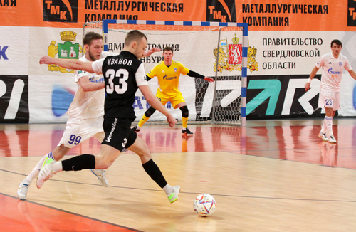 Фотоотчет первого матча Синара – Газпром-Югра