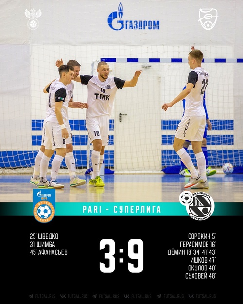 Газпром-Югра – Синара. Итоги первого матча Газпром-Югра – Синара. Итоги первого матча