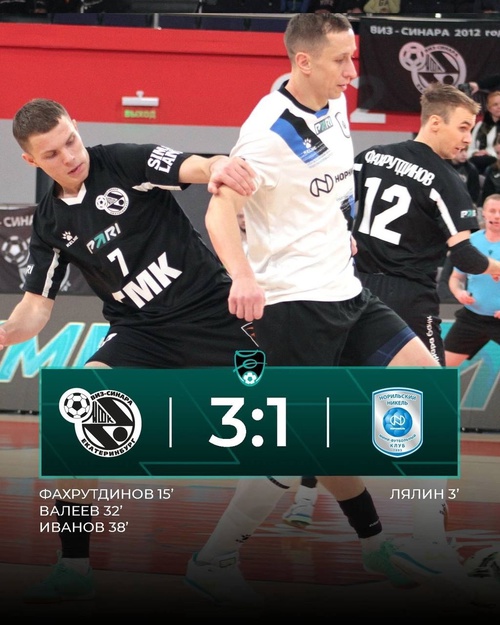 Синара – Норильский никель. Итоги второго матча Синара – Норильский никель. Итоги второго матча