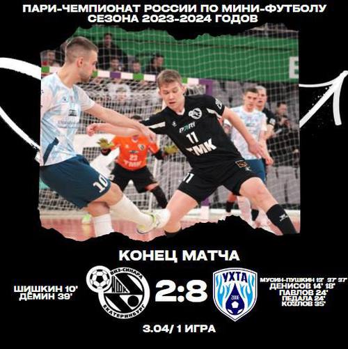 Синара – Ухта. Итоги первого матча Синара – Ухта. Итоги первого матча