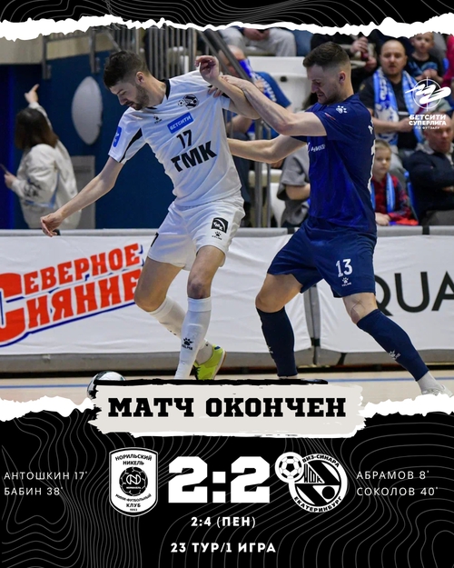 Норильский никель – Синара. Итоги первого матча