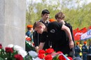 Игроки «Синары» возложили цветы к памятнику воинам-спортсменам Урала